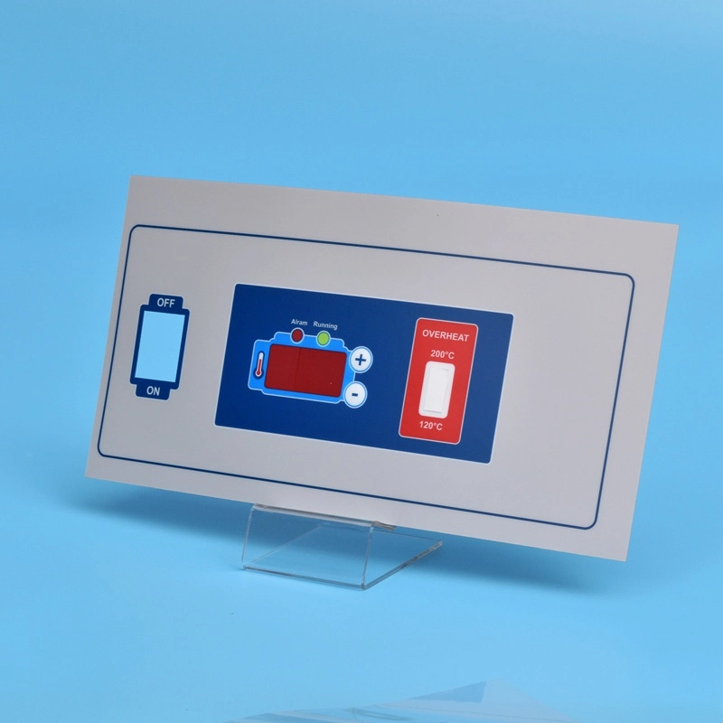 Customize Silk-Screen Printed 3m Adhesive N Infusion Pump Medical Membrane Switch