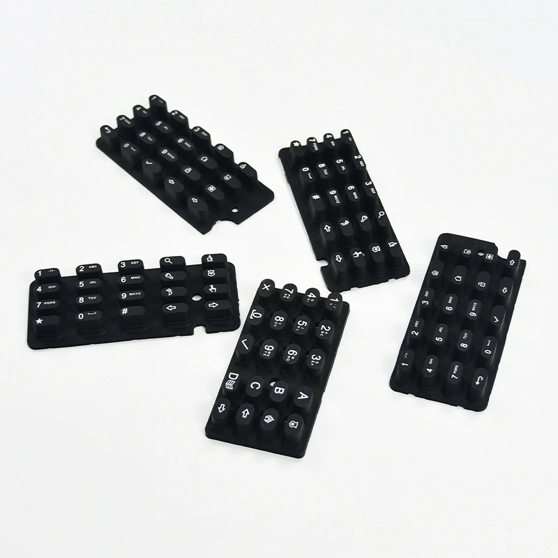 High Quality OEM Conductive Electronic Equipment Silicone Rubber Numeric EPDM Keypad