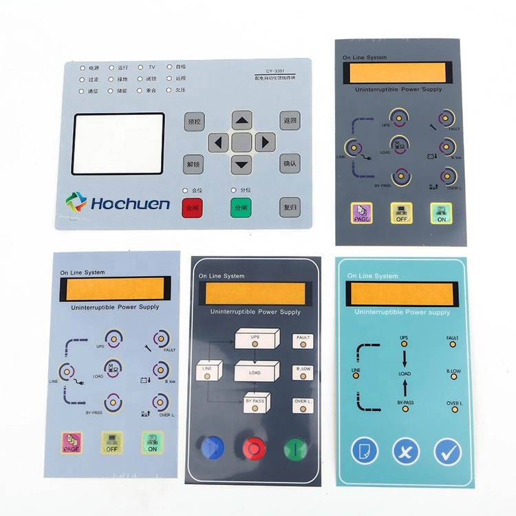 Medical Electroencephalogram Testing Equipment Panel Membrane Switch