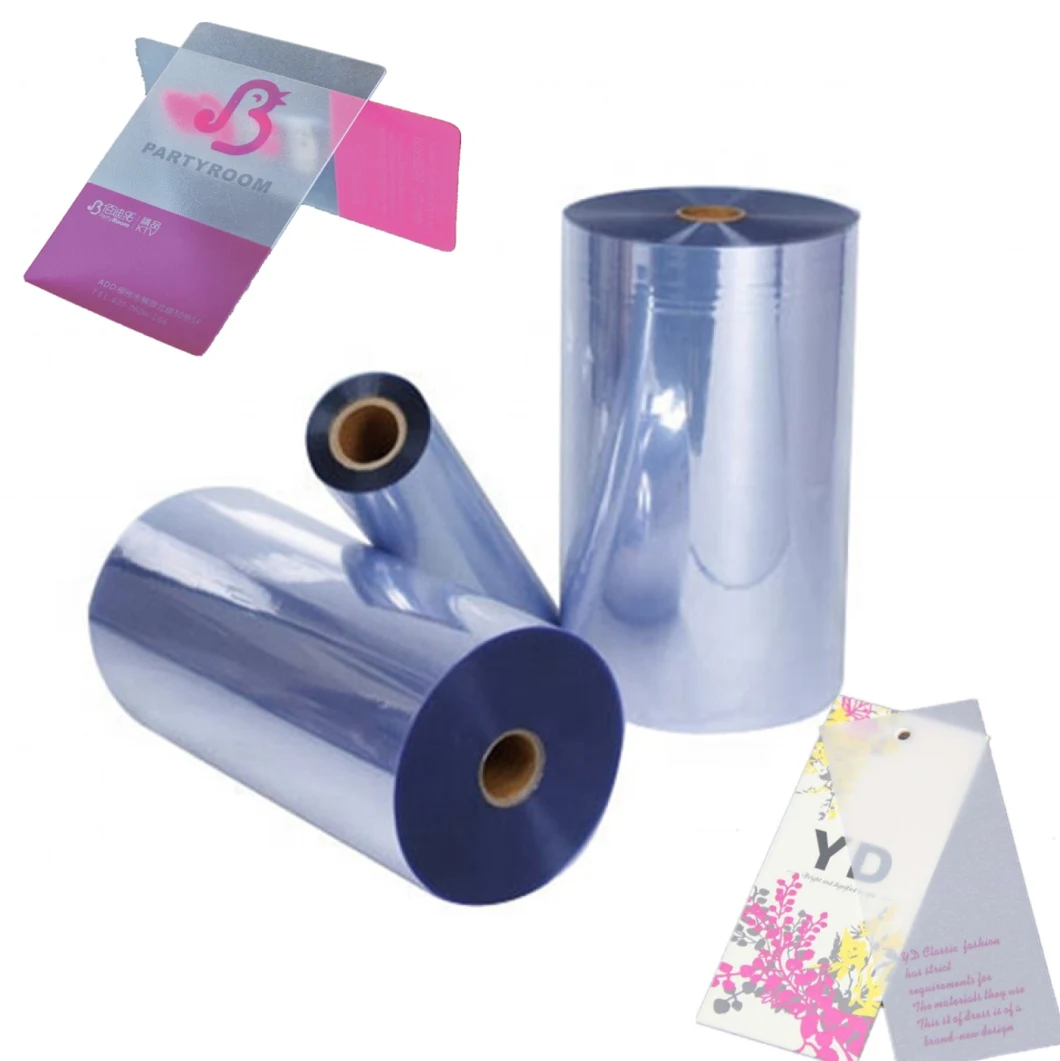 Moisture-Proof PVC Rigid Sheet Films Rolls for Packing