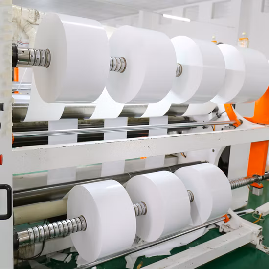 Basic Customization Special Materials Top Direct Thraml Paper Self-Adhesive Raw Material Sticker Film Label for Cloth and Accessories