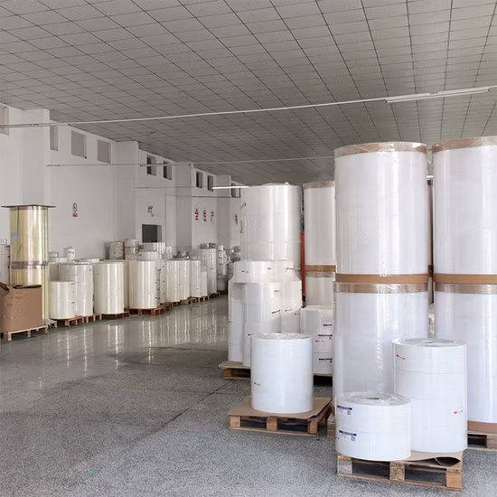 基本的なカスタマイズ 特殊素材 優れたダイレクトスラムル紙 生地用粘着原料および粘着フィルムラベル用付属品